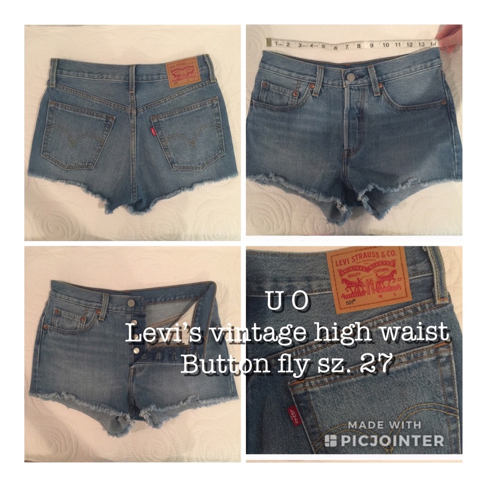 Designer jeans shorts. Joes JBrand J Crew Levi’s